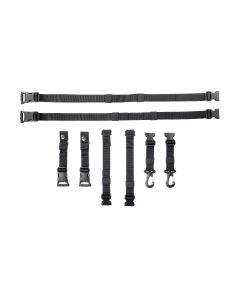 TT pouch harness adapter - Set de sangles et boucles - Noir