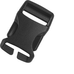 TT sr buckles - boucle de rechange 25 mm - Noire