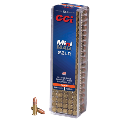Cci C/22LR Mini Mag 40 Grains (100/5000)