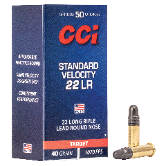 Cci C/22LR Standard Velocity 40 Grains (500/5000)