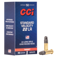 Cci C/22LR Standard Velocity 40 Grains (500/5000)
