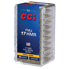 Cci C/17HMR FMJ 20 Grains (50/2000)