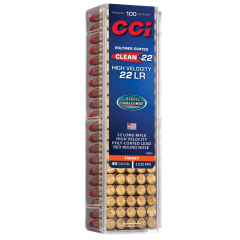 Cci C/22LR Clean-22 High Velocity 40 Grains (100/5000)