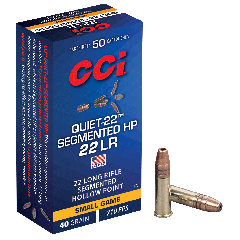 Cci C/22LR Quiet-22 Segmented HP (50/5000)