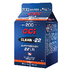 Cci C/22LR Clean-22 Suppressor 45 Grains (200/2000)