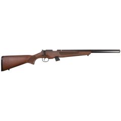 Carabine Hatsan C/22 version bois équipée d'un silencieux