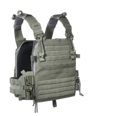 TT PLATE CARRIER QR LC ZP IRR - PORTE PLAQUES - VERT SGO