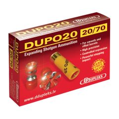 CARTOUCHE A BALLE DDUPLEKS DUPO 20 C/20/70 - Boite de 5