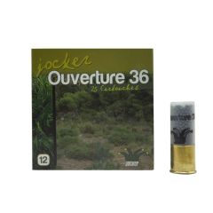 Boite de 25 cartouches Jocker Ouverture 36 C/12/70/25 - Bourre grasse