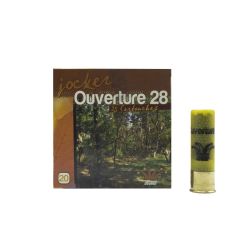 Boite de 25 cartouches Jocker Ouverture 28 C/20/70/16 - Bourre grasse Onyx