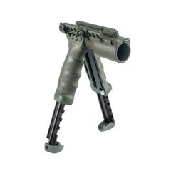 Poignée avant Tactique rotative et bipied fab t-pod g2 fa avec support lampe - Vert od