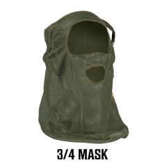 Masque 3/4 Primos Visage En Mesh - Camo Od Green