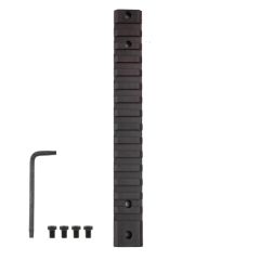 Embase Warne - 1 piece Picatinny acier - pour savage la avec accu-trigger