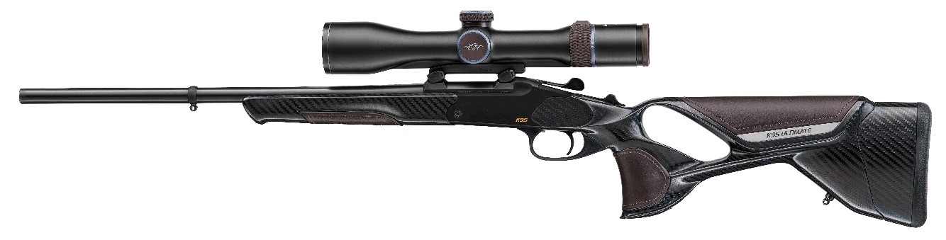 Blaser K95 Ultimate Carbon avec lunette de tir Blaser Infinity 2.8-20x50 iC Blaser K95 Ultimate Carbon avec lunette de tir Blaser Infinity 2.8-20x50 iC