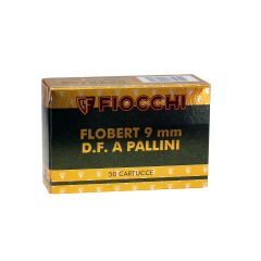 CARTOUCHES FIOCCHI C/9 MM FLOBERT PLOMB DE 8