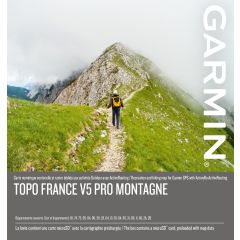 CARTE GARMIN TOPO FRANCE V5 PRO - MONTAGNE