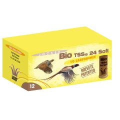 Boîte de 10 cartouches Jocker BIO TSS 24 Soft C/12/67/12 - Bourre biodégradable 