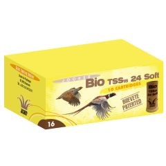 Boîte de 10 cartouches Jocker BIO TSS 24 Soft C/16/67/16 - Bourre biodégradable 